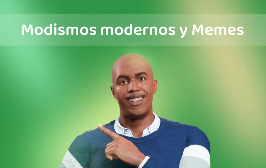 Modismos y memes de las redes sociales en inglés Insider con IA